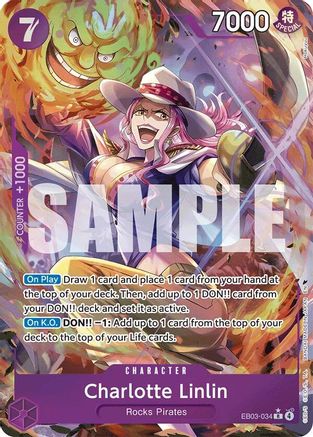 Charlotte Linlin (Alternate Art) -  (EB03-034) - Rare