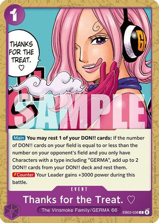 Thanks for the Treat. -  (EB03-038) - Common