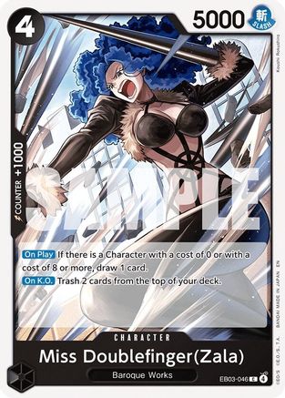 Miss Doublefinger(Zala) -  (EB03-046) - Common
