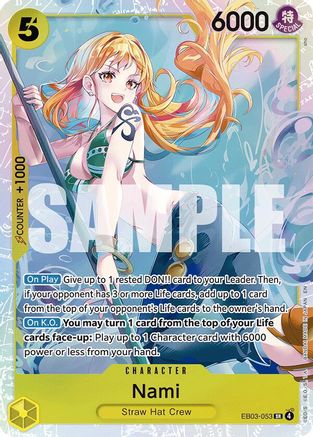 Nami (053) -  (EB03-053) - Super Rare