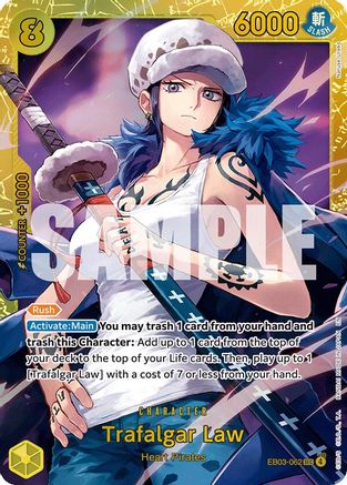 Trafalgar Law -  (EB03-062) - Secret Rare