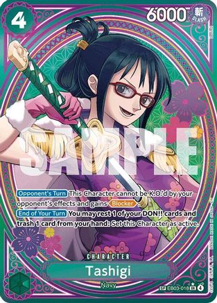 Tashigi (SP) -  (EB03-018) - Super Rare