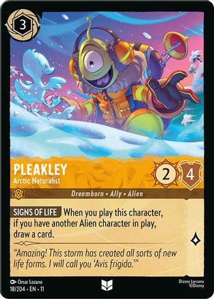 Pleakley (Arctic Naturalist) - 18/204 - Uncommon