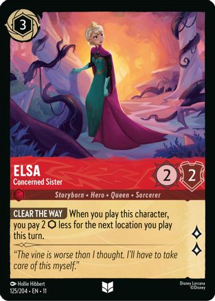 Elsa (Concerned Sister) - 125/204 - Uncommon