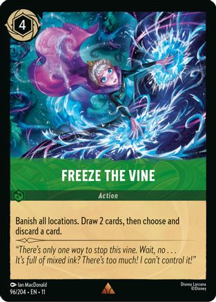 Freeze the Vine - 96/204 - Rare
