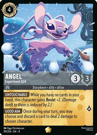 Angel (Experiment 624) - 191/204 - Legendary (Foil)