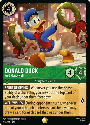 Donald Duck (Fred Honeywell) - 93/204 - Legendary