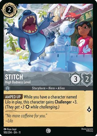 Stitch (High Badness Level) - 185/204 - Common