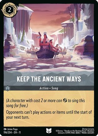 Keep the Ancient Ways - 196/204 - Uncommon