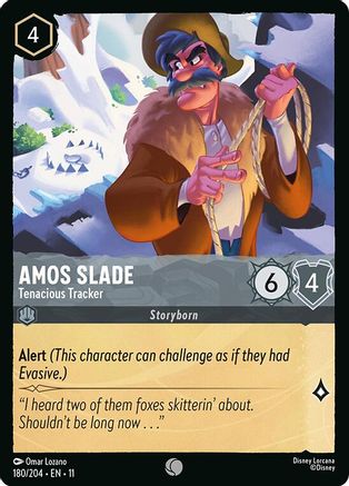 Amos Slade (Tenacious Tracker) - 180/204 - Common (Foil)