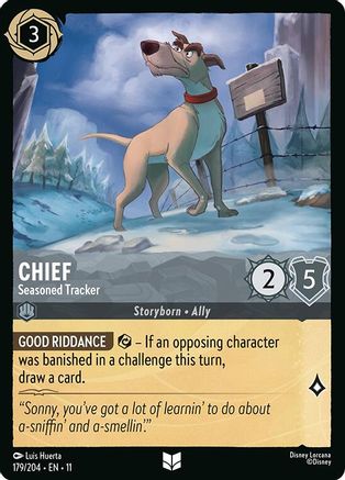 Chief (Seasoned Tracker) - 179/204 - Uncommon