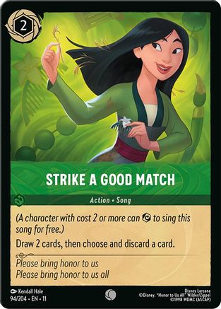 Strike a Good Match - 94/204 - Common