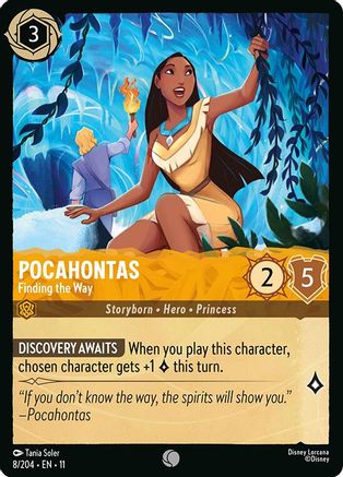 Pocahontas (Finding the Way) - 8/204 - Common (Foil)