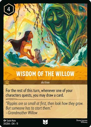 Wisdom of the Willow - 31/204 - Uncommon