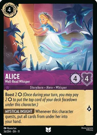 Alice (Well-Read Whisper) - 36/204 - Uncommon