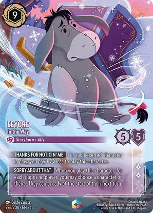 Eeyore (In the Way) - 226/204 - Enchanted