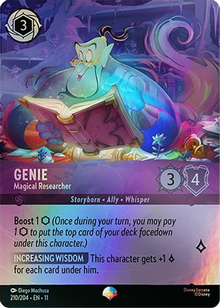 Genie (Magical Researcher) - 210/204 - Epic