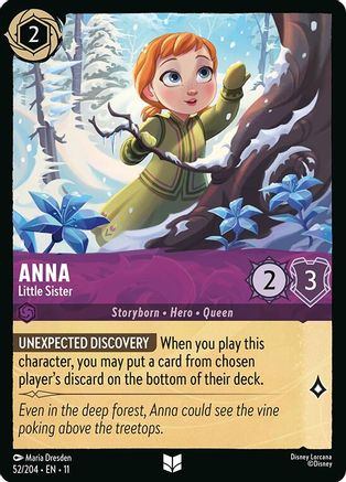 Anna (Little Sister) - 52/204 - Uncommon