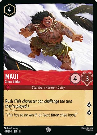Maui (Snow Slider) - 109/204 - Common (Foil)