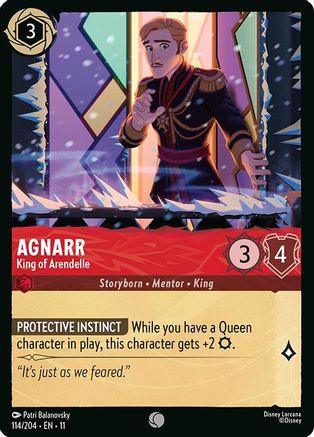 Agnarr (King of Arendelle) - 114/204 - Common (Foil)