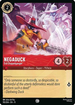 Negaduck (Evil Doppelganger) - 115/204 - Common