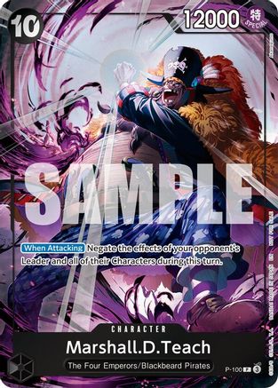 Marshall.D.Teach (Event Pack Vol. 8) - (P-100) - Promo