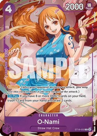 O-Nami - ST18-002 (Dash Pack) -  (ST18-002) - Common