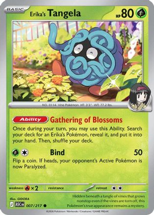 Erika's Tangela 007/217 - Common