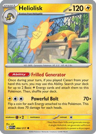 Heliolisk 064/217 - Uncommon