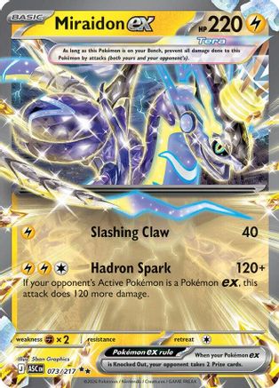 Miraidon ex 073 - Double Rare
