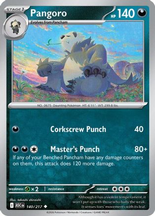 Pangoro 140 - Uncommon