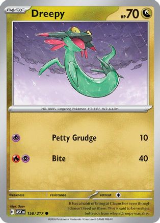 Dreepy 158/217 - Common