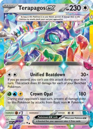 Terapagos ex 179 - Double Rare