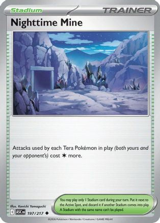 Nighttime Mine 197 - Uncommon Reverse Holo