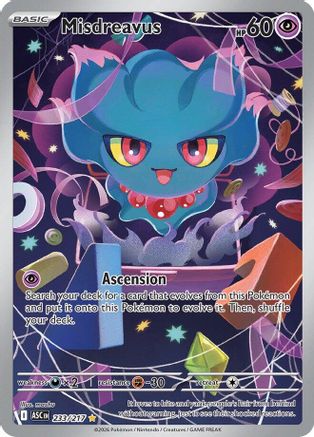 Misdreavus 233/217 - Illustration Rare