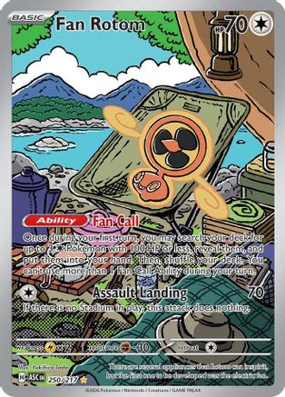 Fan Rotom 250/217 - Illustration Rare
