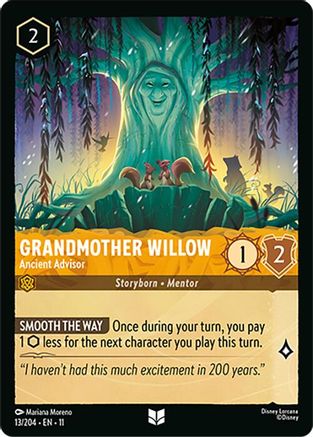 Grandmother Willow (Ancient Advisor) - 13/204 - Uncommon