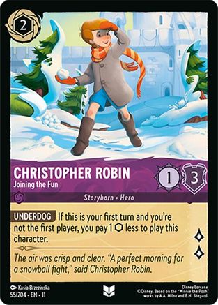 Christopher Robin (Joining the Fun) - 55/204 - Uncommon