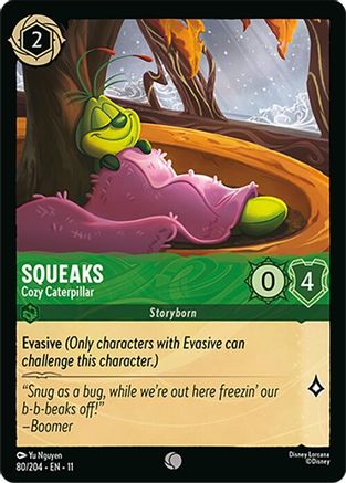 Squeaks (Cozy Caterpillar) - 80/204 - Common
