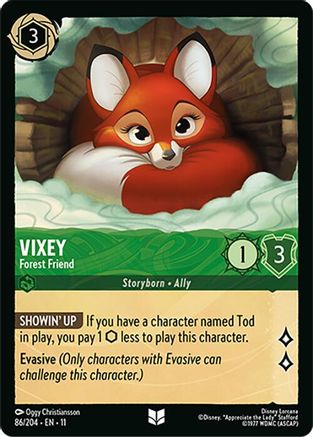 Vixey (Forest Friend) - 86/204 - Uncommon