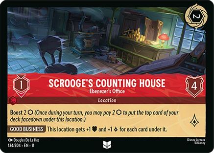 Scrooge's Counting House (Ebenezer's Office) - 134/204 - Uncommon (Foil)