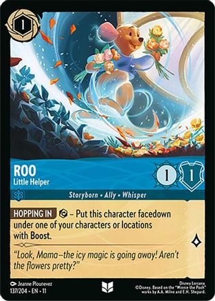 Roo (Little Helper) - 137/204 - Uncommon (Foil)