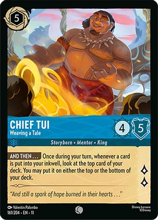 Chief Tui (Weaving a Tale) - 161/204 - Common
