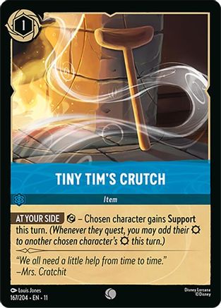 Tiny Tim's Crutch - 167/204 - Common (Foil)