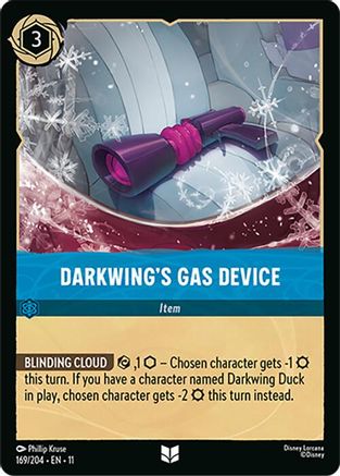 Darkwing's Gas Device - 169/204 - Uncommon (Foil)