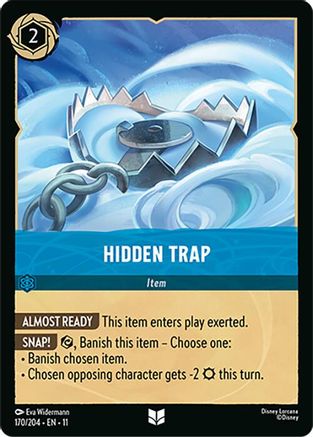Hidden Trap - 170/204 - Uncommon (Foil)