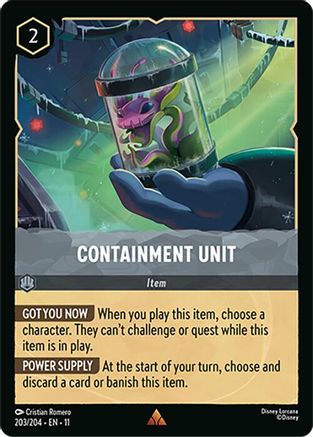 Containment Unit - 203/204 - Rare (Foil)