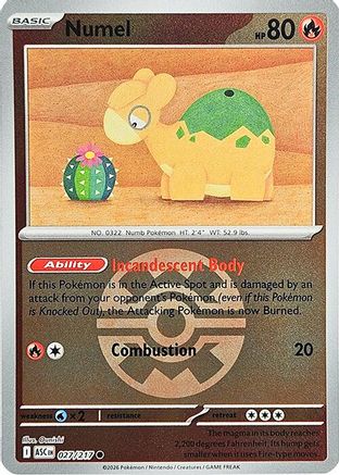 Numel (Quick Ball) 027/217 - Common Reverse Holo