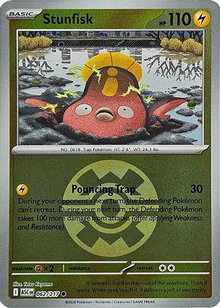 Stunfisk (Quick Ball) 062 - Common Reverse Holo