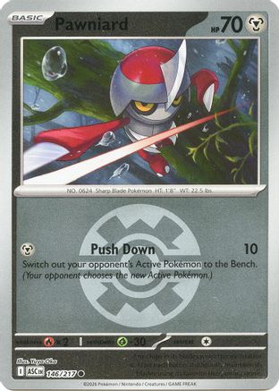 Pawniard (Quick Ball) 146 - Common Reverse Holo